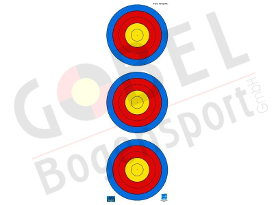 FITA Auflage 3 x 60cm vertikal